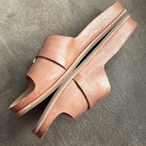 KorkEase Shoes Kork Easy Downey Leather Flat Sandals Size 7m